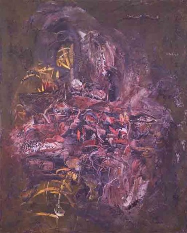 Painting titled "Paysage Chinois" by Li, Original Artwork