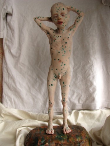 Скульптура под названием "desease" - Полина Вербицкая, Подлинное произведение искусства, Мультимедиа