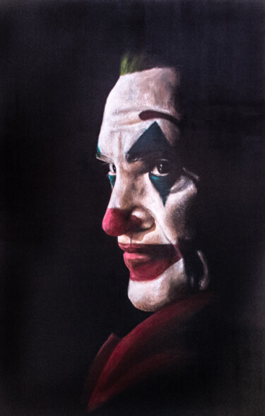 Pintura titulada "Joker" por Salomé Pilot (Nomé), Obra de arte original, Acrílico Montado en Bastidor de camilla de madera