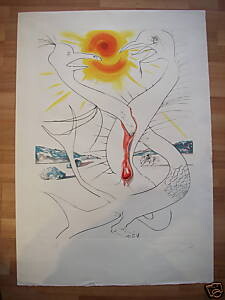 Отпечатки и Гравюры под названием "*****CONQUETE DU CO…" - Salvador Dali, Подлинное произведение искусства