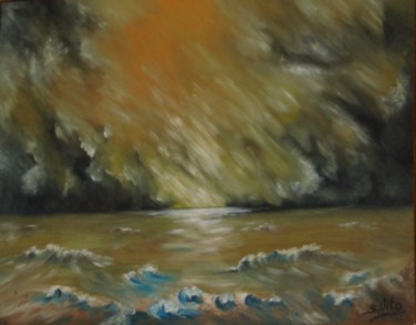 Pittura intitolato "Momenti di tempesta" da Salvatore Vito, Opera d'arte originale