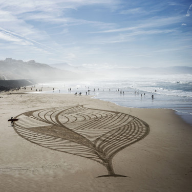 Fotografía titulada "Coral Leaf" por Samuel Dougados, Obra de arte original, Fotografía digital