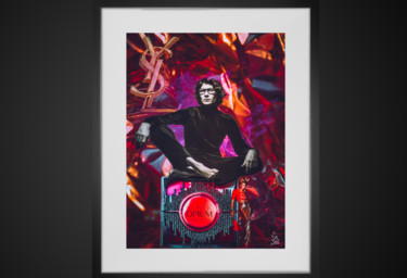 Digital Arts titled "Yves Saint Laurent" by Sam _i Digital Art, Original Artwork, Photo Montage