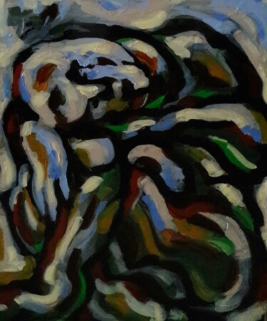 Peinture intitulée "Frédéric Chopin " A…" par Sam Keusseyan Gladiateur, Œuvre d'art originale, Acrylique