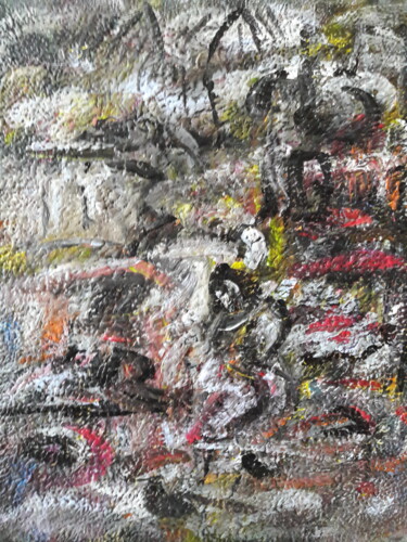 Pintura intitulada ""Étude d'après Paul…" por Sam Keusseyan Gladiateur, Obras de arte originais, Acrílico