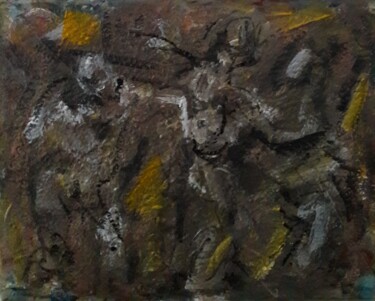 Peinture intitulée "les mouvements des…" par Sam Keusseyan Gladiateur, Œuvre d'art originale, Acrylique