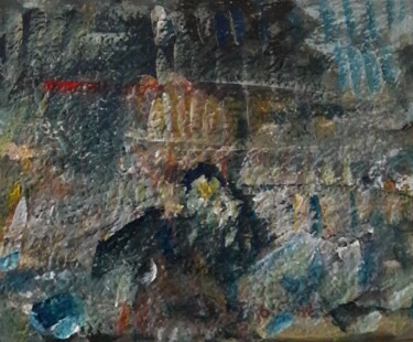 Pittura intitolato "philosophe" da Sam Keusseyan Gladiateur, Opera d'arte originale, Acrilico