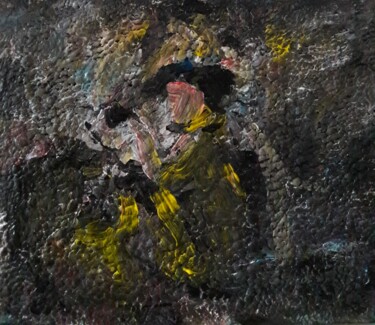 Peinture intitulée "penseur   bvjh" par Sam Keusseyan Gladiateur, Œuvre d'art originale, Acrylique
