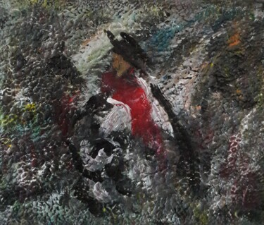 Schilderij getiteld "artiste   vhcgxdsqa" door Sam Keusseyan Gladiateur, Origineel Kunstwerk, Acryl