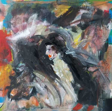 Pintura titulada "" sous le vent "  bb" por Sam Keusseyan Gladiateur, Obra de arte original, Acrílico
