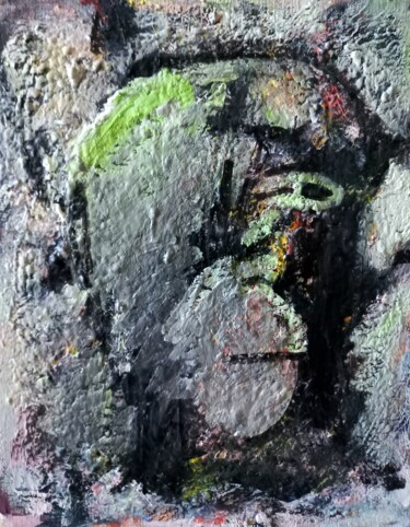 Painting titled "" il avait raison D…" by Sam Keusseyan Gladiateur, Original Artwork, Acrylic