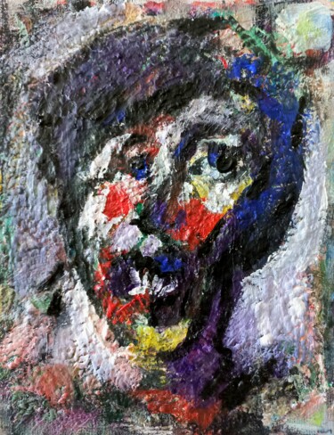 Painting titled "" musicien.." 1" by Sam Keusseyan Gladiateur, Original Artwork, Acrylic