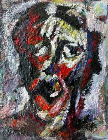 Painting titled "" musicien.." 2" by Sam Keusseyan Gladiateur, Original Artwork, Acrylic