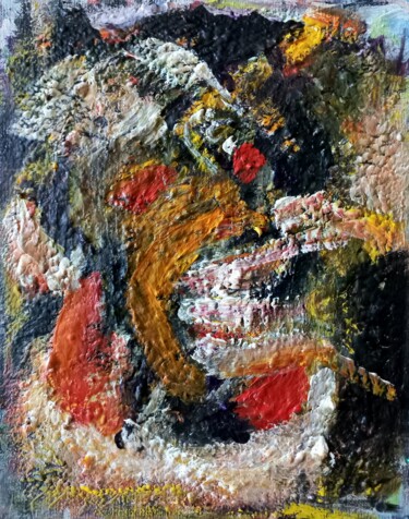 Pintura intitulada "" manger sa propre…" por Sam Keusseyan Gladiateur, Obras de arte originais, Acrílico