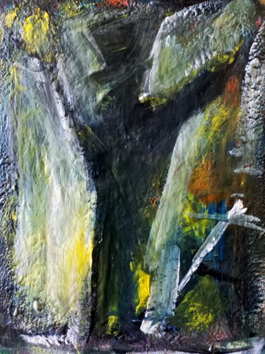 Painting titled "" Christ est libre…" by Sam Keusseyan Gladiateur, Original Artwork, Acrylic