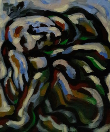 Картина под названием "Frédéric Chopin " A…" - Sam Keusseyan, Подлинное произведение искусства, Акрил