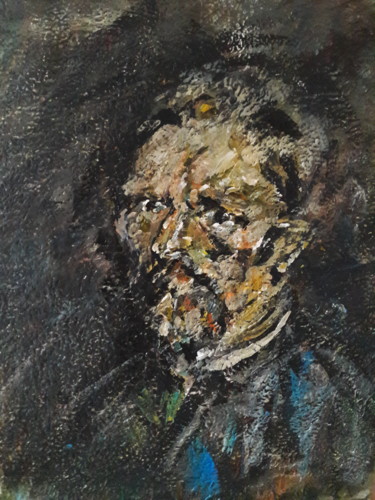 Painting titled "" Étude d'après Van…" by Sam Keusseyan, Original Artwork, Acrylic