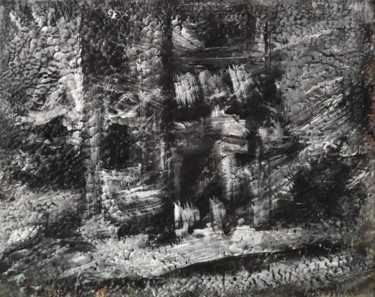 Painting titled "d'après Hopper mml" by Sam Keusseyan, Original Artwork, Acrylic