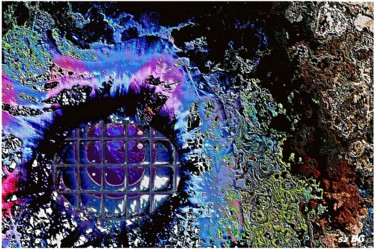 Arts numériques intitulée "Neptune" par Sam  Garino, Œuvre d'art originale