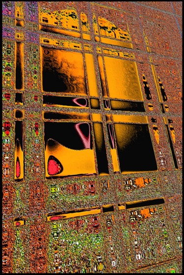 Arte digitale intitolato "porte c" da Sam  Garino, Opera d'arte originale, Pittura digitale