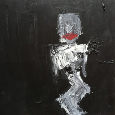 Schilderij getiteld "La Minimale" door Samuel Waelti, Origineel Kunstwerk, Acryl