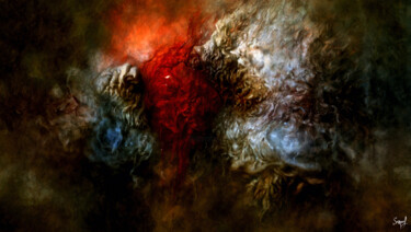 Digital Arts titled "Nightmare" by Samael, Original Artwork, Digital Painting
