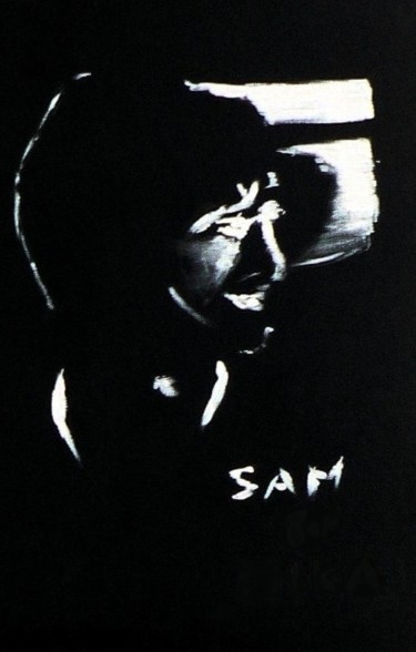 Peinture intitulée "Mika" par Sam, Œuvre d'art originale