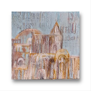 Malerei mit dem Titel "Rêves d'Orient" von Sameh Bessaoud, Original-Kunstwerk, Acryl Auf Keilrahmen aus Holz montiert