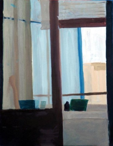 Painting titled "Morning No5" by Samuel Hughes, Original Artwork, Oil