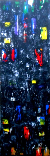 Картина под названием "Lumières-dans-la-vi…" - Samiha El Harchi (Sam), Подлинное произведение искусства, Акрил Установлен на…