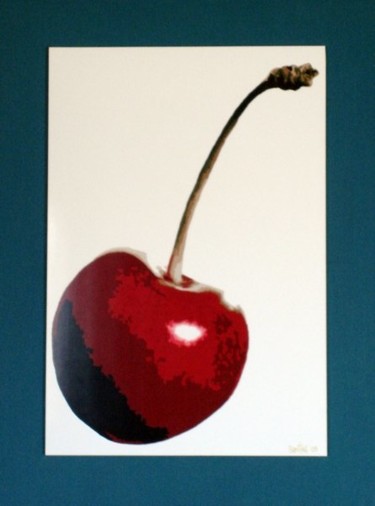 Collages titled "Cherry" by Samitha Hess, Original Artwork, Other