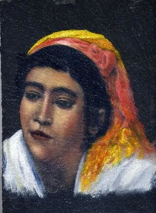Painting titled "kabyle 2" by Sammy Zerrouk, Original Artwork