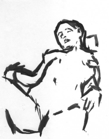 Рисунок под названием "nu" - Яросвет Самовидец, Подлинное произведение искусства