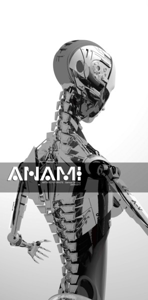 Arte digitale intitolato "virtuality-anami-ro…" da Samuel De Cruz, Opera d'arte originale, Modellazione 3D