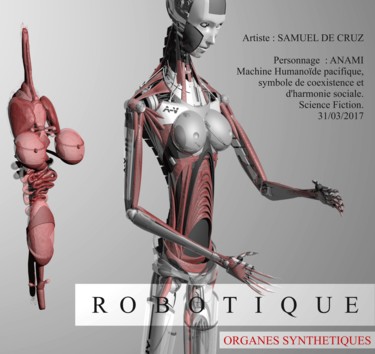 Arte digitale intitolato "virtuality-anami-an…" da Samuel De Cruz, Opera d'arte originale, Modellazione 3D