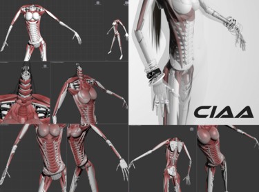 Digital Arts titled "virtuality-ciaa-bod…" by Samuel De Cruz, Original Artwork, 3D Modeling