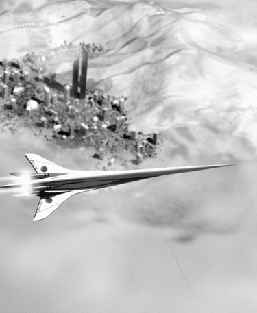Arts numériques intitulée "RS645 - vaisseau.jpg" par Samuel De Cruz, Œuvre d'art originale, Modélisation 3D