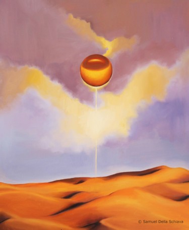 Peinture intitulée "Dunes" par Samuel Della Schiava, Œuvre d'art originale, Acrylique
