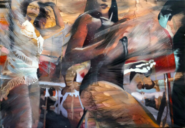 Pintura titulada "Dallas" por Sánchez Gruffy, Obra de arte original, Oleo Montado en Bastidor de camilla de madera