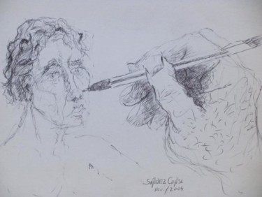 Dibujo titulada "Sin Título" por Jorge Alberto Sánchez Conte, Obra de arte original, Otro