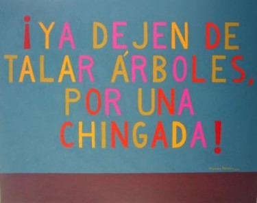 Pintura titulada "Panfletario.jpg" por José Alejandro Sánchez Vigil [En Construccón], Obra de arte original