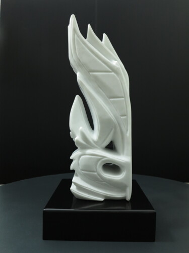 Skulptur mit dem Titel "Letter "a". The the…" von Sand, Original-Kunstwerk, Stein
