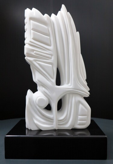 Sculpture intitulée "Letter H. The theor…" par Sand, Œuvre d'art originale, Pierre