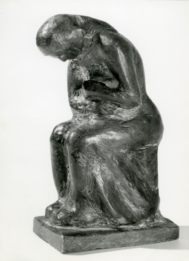 Sculpture intitulée "SOIN / CARE" par Sándor Móga, Œuvre d'art originale, Coulage