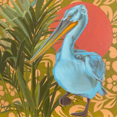 "Pelikan" başlıklı Tablo Sandra Kolondam tarafından, Orijinal sanat, Akrilik
