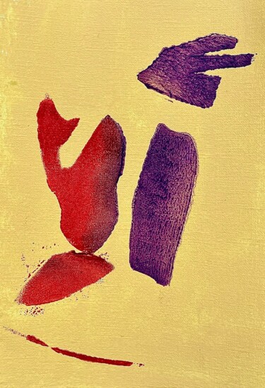 Картина под названием "Danse" - Sandra Smadja (Maya O’Maya), Подлинное произведение искусства, Акрил