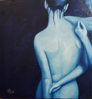 Painting titled "Dialog / Diálogo" by Sandra Sousa, Original Artwork, Oil