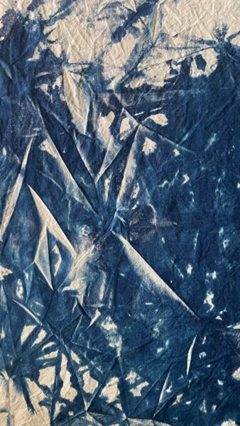 Fotografie mit dem Titel "Cyano 1" von Sandra Willendorf, Original-Kunstwerk, Light Painting