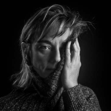 Photography titled "L'oeil caché" by Sandra Clément, Original Art, Digital Photography