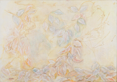Peinture intitulée "Folhas de Outono" par Sandra Filardi, Œuvre d'art originale, Huile